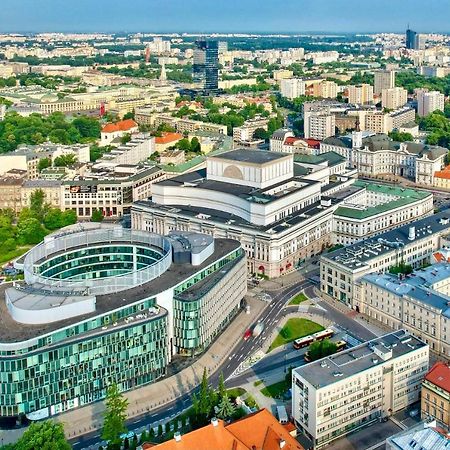 Super Apartament Brown 2X Metro Nowy Wifi Netflix Spotify Panorama Miasta Warsaw Exterior photo