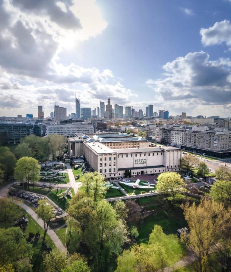 Super Apartament Brown 2X Metro Nowy Wifi Netflix Spotify Panorama Miasta Warsaw Exterior photo